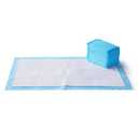 Amazon Basics Heavy Duty Dog and Puppy Pee Pads, Leak-Proof 5-Layer Super Absorbent, Quick-Dry Surface for Potty Training and Housebreaking, Giant Size, 27.5 x 44 Inch, Blue & White, 30-Pack