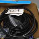 240FT Drip Irrigation System for Garden: 1/2" Quick Connect PE Tubing Automatic Water Sprinkler Kit Adjustable Misting Part 1/4" Watering Hose for Outdoor Raised Bed Plants Flower Yard Greenhouse