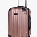 20Inch Hard Case Luggage Carry On Luggage Lightweight With Spinner Wheels Rolling Suitcase 22x14x9 Airline Approved PC+ABS With TSA Lock Hardshell Travel Carry On Size Hardside Suitcase,Champagne