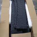 FDW | 4-Piece Patio Furniture Set | Black | Outdoor Wicker Furniture with Coffee Table | Modern Rattan Chairs Conversation Set | Outdoor Seating | Weather-Resistant | for Porch, Garden, Lawn