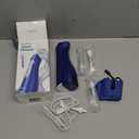 AquaSonic Water Flosser - Cordless Rechargeable Water Flossers for Teeth Cleaning - Waterproof Aqua Flosser, Portable Oral Irrigator for Dental Cleaning with 5 Jet Tips  Braces Home Travel (Sapphire Blue)