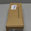 Cisily Kitchen Sink Caddy Organzier with High Brush Holder, Sponge Holder for Sink, 304 Rustproof Stainless, Kitchen Countertop Soap Dispenser Organizer, Kitchen Decor and Accessories (9.25, Black)