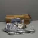 Stainless Steel Starlink Gen 3 Heavy Duty Pivot Roof Mount Kit Compatible with Gen3 / V3 Starlink Standard DishAdjustable 360 , with Die cast Integrated Aluminum Alloy Starlink Gen 3 Pipe Adapter