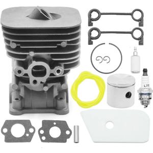 545008082 35mm Cylinder Piston Gaskets Kit, Replacement for Husqvarna 128C 128CD 128L 128LD Trimmer