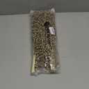 Sea Team 24-Pack Artificial Glitter Berry Stem Ornaments, Decorative Bead Sticks, Glittery Twigs, Picks, Branches for Christmas Tree, Small Vase, Holiday, Wedding, Party (17 Inches, Champagne)