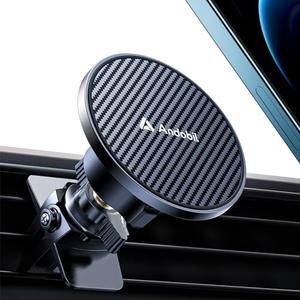 Andobil Magsafe Car Mount [Strongest Magnet, Military Sturdy & Never Slip]
