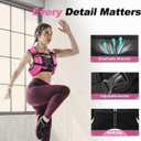 VBSD Weighted Vest Woman 20LB Weight Vest for Women Men Body Weight Vests for Walking Strength Training Running Workout Jogging Fitness Pink