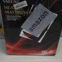 Heated Mattress Pad Queen Size Quilted Zone Heating Electric Bed Warmer Luxury Comfort Heat Mattress Pad Cover Dual Controller10 Heat Setting | 1-12 Hours Auto Shut Off | with 8-21 Inch Deep Pocket