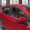 Voron Glass in-Channel Extra Durable Rain Guards for Mazda CX-5 2017-2025, Window Deflectors, Vent Window Visors, 4 Pieces - 200935