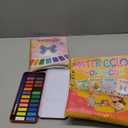 Watercolor Workbook - Coloring Book Beginner Friendly Painting Kit, Watercolor Workbooks for Adults with 24 Colors Paint, Exploration Gift for Adults Teens (Animals) (1 Ounce (Pack of 1))