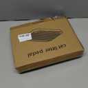 Litter Box Step, Litter Box Ramp/Catcher, Anti-Tracking & Easy to Clean, Ideal for Small & Elderly Cats (Black)