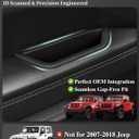 JROAD Door Handle Storage Box for Jeep Wrangler JL/JLU & Gladiator JT