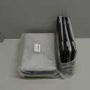 DECOMOMO Small Storage Basket, Closet Storage Bins, Baskets for Organizing Shelves (Grey & Black, Small - 6 Pack)