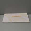 Faucet Mat for Kitchen Sink, Diatomite Stone Drying Sink Protectors, Bathroom Faucet Splash Guard, Quick Dry Water Absorbing, Non-Slip Stone Tray for Kitchen Counter, White, 23.6" x 3.9"