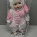 Cloveray Baby Dolls, 18inch Large Realistic Cute Soft Body Baby Doll Real Life Baby Dolls with Accessories for 3+ Year Old Girls Gifts, Pretend Play, Collection, Love Slogan Design (Pink & White)