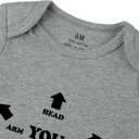 listery Funny Baby Clothes For Babies Boys Girl Newborn Dad Bodysuit Cute Novelty Infant Funny Pregnancy Announcement