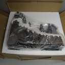 Christmas Village Sledding Down Hill - Lighted Musical Snow Village with 8 Animated Kids Going Down The Mountain