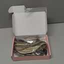 Flufymooz ponytail extension, 30 Inch Long Straight Drawstring Ponytail Synthetic Hairpieces Fake Pony Tails Natural Soft Clip in Hair Extension Pony Tail for Women (Ash Brown with Blonde Highlights)