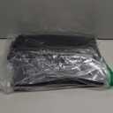 TidyFriend Dog Pee Pad Holder Tray Fits for 30 x 23 Pee Pads with Corner Lock Holes, Raised Edges, Non-Spill, Easy to Clean Silicone Dog Potty Tray Holder, For Indoor Floor Protection (Black)