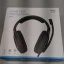 EPOS Game ONE Gaming Headset - Open Acoustic, Noise-Canceling Mic, Flip-to-Mute, XXL Plush Velvet Ear Pads, PC/Mac/Xbox/PS4/Switch/Smartphone Compatible - Black (1.3)