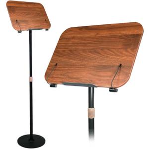 Lectern | Podium Stand | Music Stand | Reading Stand | Height Angle Adjustable Pulpit for Churches Book Holders for Reading | Sheet Music Stand | 360 | Pulpit | Reading Stand (No Tray)