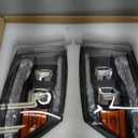 KEWISAUTO Full LED Headlight Dynamic Animation Sequential Turn Signal Dual Projector Head Light for Dodge Ram 1500 2500 3500 2009-2018 Accessories, Only Fit Models w/Factory Quad Halogen Headlight