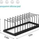 Hat Organizer for 20 Baseball Caps, Metal Tabletop Ball Cap Rack for Closet, 2 Pack Baseball Cap storage Stand for Men Dresser, Gift