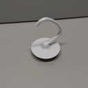 MEET JUICE C-Shaped K45DH Coated Dough Hook, Attachment for KitchenAid Tilt-Head Stand Mixers Only, Fits 4.55 Quart Bowls, Compatible with K45, K45SS, KSM90, KSM150 (Large)