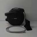 Retractable Garden Hose Reel, 100Ft x 5/8" Durable Wall Mounted Water Hose Reel with 180° Swivel Bracket, 9 Pattern Sprayer, 6Ft leader hose,Smooth Automatic Rewind, Any Length Lock.