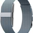 2 x Nylon Replacement Strap Compatible with Hume Band - Breathable & Sweatproof Sport Loop for Hume Health Band - Metal Buckle & Loop Closure for Secure - Adjustable Wristband Strap for Fitness Tracker