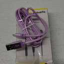 Acoustic Stereo Earbuds and Type C Cable 6ft Pink
