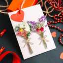 10/12/24/36 Pack Mini Dried Flowers for Vase Wedding Various Mini Bouquet Dried Small Wildflowers Natural Flowers Bulk for Crafts DIY Decor (12, Romantic Colour)