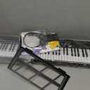 88 Key Digital Piano Beginner Electric Keyboard Piano, with Semi-Weighted Velocity-Sensitive Keys Dual 20W Speakers Bundle include Sustain Pedal, Carrying Bag, Sheet Music Stand, Earphone