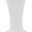 YOUR CHAIR COVERS - 24" D x 42" H Highboy Cocktail Round Stretch Spandex Table Cover - White, Fitted Elastic Tablecloth for Round Tables, Outdoor Party DJ Tradeshow Banquet Vendor Wedding 2Pack