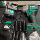 KIMO Cordless Impact Wrench 1/2", Brushless Impact Driver with 600 ft-lb Max Torque, 3000 RPM, 20V Electric Impact Wrench with 1 Hour Fast Charger & Variable Speeds, 1/2 Impact Gun for Car Home