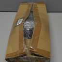 Heeyoo Dog Pooper Scooper, Dog Poop Tray and Rake Set, Pet Waste Removal Scoop with Long Adjustable Sectional Stainless Handles (Silver/Champagne)