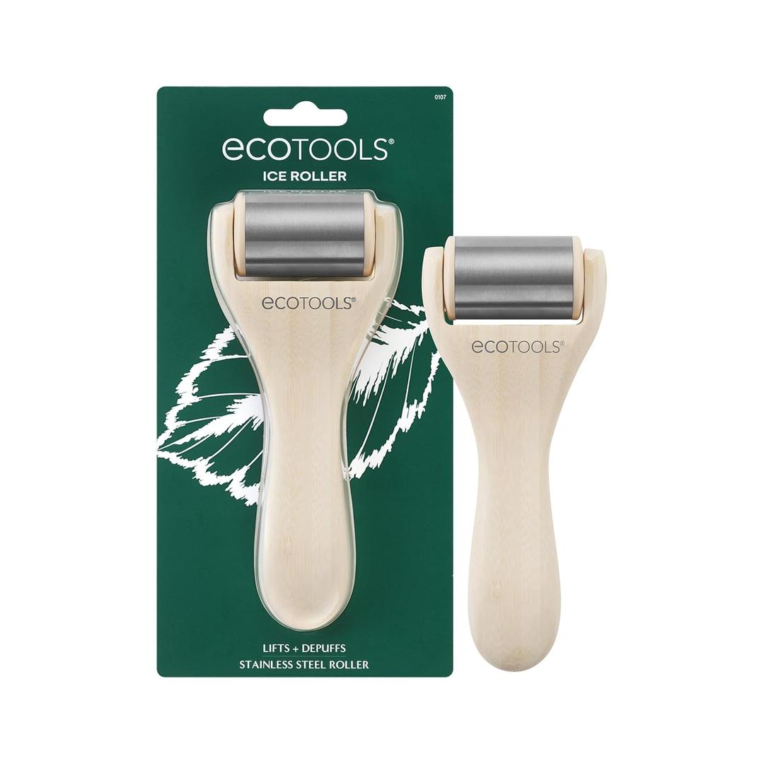 EcoTools Ice Roller, Lifts & Depuffs Skin, Stainless Steal Cooling Roller For Face & Neck, Provides Relaxation While Sculpting, Eco Friendly, Vegan, & Cruelty Free Skincare Tool, 1 Count