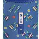 2 x Sok It BotlSok Water Bottle Sleeve Insulated Neoprene Cover (Pickleball, Fits 32oz Nalgene)