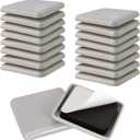 Furniture Sliders for Carpet & Hardwood Floors, 16 Pack 2 Inch Square Sliders for Moving Furniture, Easily Move Any Item While Protect The Floor