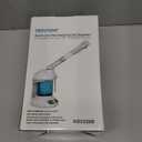 Facial Steamer - DENFANY Nano Ionic Face Steamer with Extendable 360 Rotating Arm - Portable Facial Steamer for Personal Care at Home or Salo (Black) (Blue)