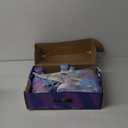 Nattork Kids Roller Skates for Girls Boys Kids, 4 Sizes Adjustable Quad Skates Butterfly and Flower with All Light up Wheels - Birthday Gift for Indoor Outdoor Sports (Large(5-8US), Purple)