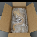 TERESA'S COLLECTIONS Garden Decor, Set of 2 Cranes Garden Decor, 25-26", Elegant Cranes with Golden Painting, Waterproof Metal Garden Statue, Herons Gifts Birthday Gifts for Women Mom (Medium)