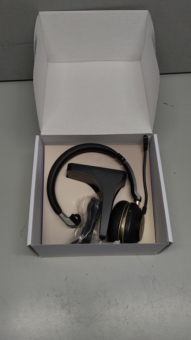 Vipdream Wireless Headset with Microphone for Work, Bluetooth 5.3 Computer Headset for Laptop, 45 Hours Battery Life & Mute Button, Headset with Mic for PC, iPhone, Zoom, Skype, Office & Home