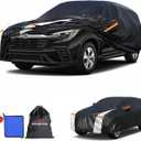 Subaru Outback Car Cover 100% Waterproof All Weather, Gift with Towel, 10 Layers SUV Car Cover Custom Fit 1994-2026 Subaru Outback, Outdoor Cover Rain Sun UV Protection with Door Zipper.