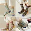 3Pack Womens Fuzzy Socks Warm Sleep Adult Socks Cozy Fluffy Winter Warm Slipper Socks