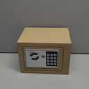 Yuanshikj Electronic Deluxe Digital Security Safe Box Key Keypad Lock Home Office Hotel Business Jewelry Gun Cash Use Storage money (OCHRE YELLOW)