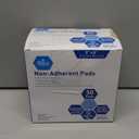 MED PRIDE Sterile Nonstick Pads for Wound Care, Absorbent Non-Adherent, Painless Removal, Individually Wrapped (3x8 Inch (Pack of 50))