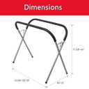 Heavy Duty Work Stand,Portable Workbench Folding Work Stand,750 Lbs | for Bumpers, Fenders, Doors & Hoods Works,Automotive Fender Stand for Garages, Repair Shops,Adjustable, Padded