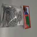 50 Count | for gutters with Perforated or mesh Gutter Guard | Clips | Hangers | to Hang Christmas Lights on gutters with Gutter Guard in Place | Clip | Made in USA