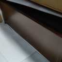 C Shaped End Table for Couch,Narrow Side Table with Storage Shelf